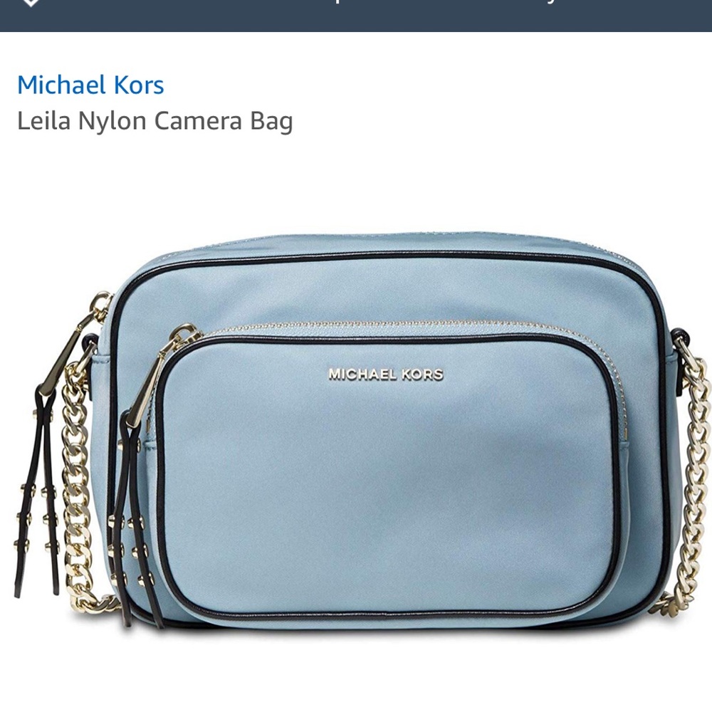 Michael Kors Leila nylon crossbody bag brand new